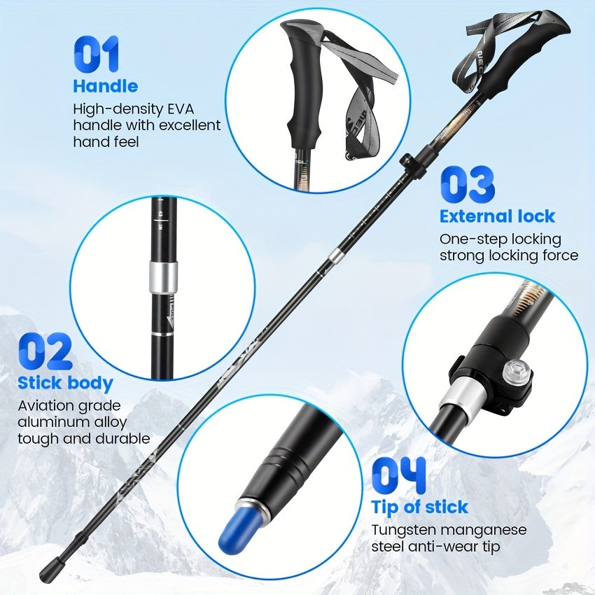 Aluminum Trekking Poles for Hiking